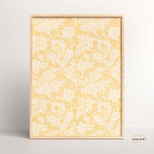 William Morris Wallflower Wallpaper Design Art Poster