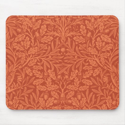 william morris wallpaper acorns and oak muismat (Voorkant)