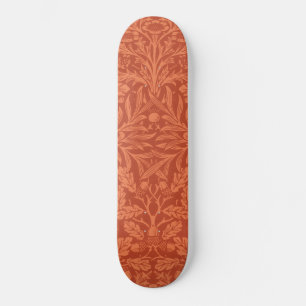 william morris wallpaper acorns and oak persoonlijk skateboard