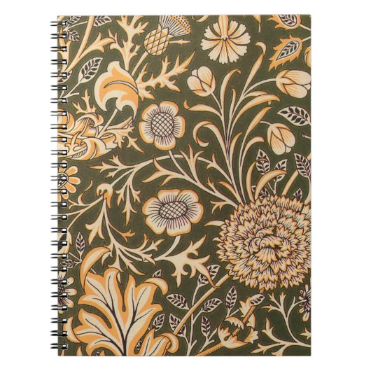 william morris wallpaper cherwell design notitieboek (Voorkant)