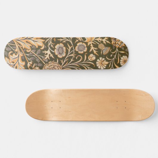william morris wallpaper cherwell design persoonlijk skateboard (Horizontaal)