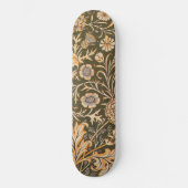 william morris wallpaper cherwell design persoonlijk skateboard (Voorkant)
