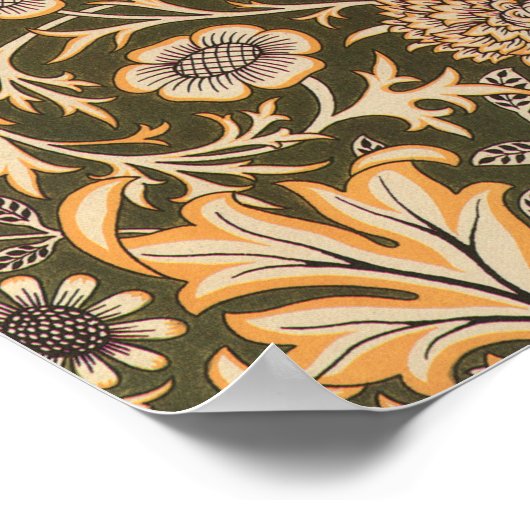 william morris wallpaper cherwell design poster (Hoek)