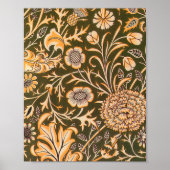 william morris wallpaper cherwell design poster (Voorkant)