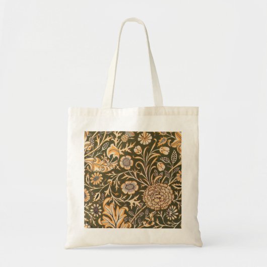 william morris wallpaper cherwell design tote bag (Voorkant)