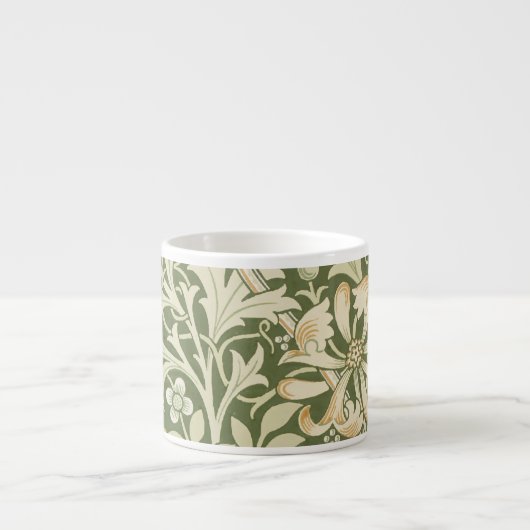 William Morris Wallpaper Design Espresso Kop (Voorkant)