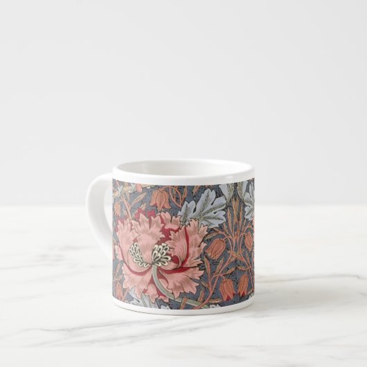 William Morris Wallpaper Design Espresso Kop (Links)