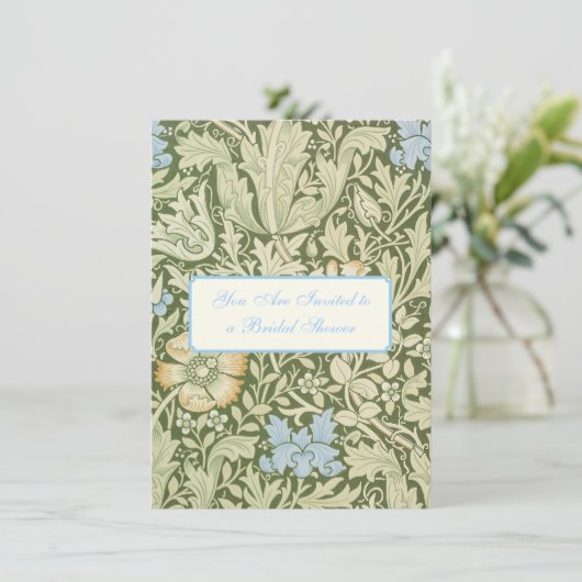 William Morris Wallpaper Design Kaart (Staand voorkant)