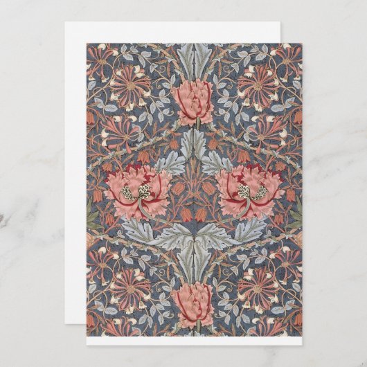 William Morris Wallpaper Design Kaart (Voorkant / Achterkant)