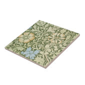 William Morris Wallpaper Design on Tile Tegeltje (Zijkant)