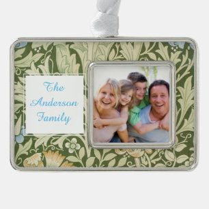 William Morris Wallpaper Pattern Verzilverd Omlijst Ornament