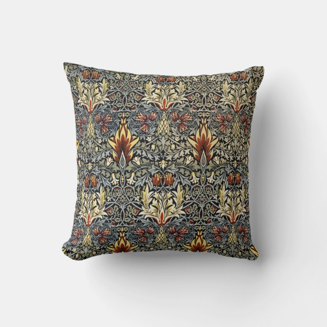 William Morris Wallpaper Pillow Kussen (Voorkant)
