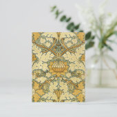 William Morris Wallpaper Print Briefkaart (Staand voorkant)