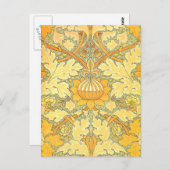 William Morris Wallpaper voor St. James Place Briefkaart (Voorkant / Achterkant)