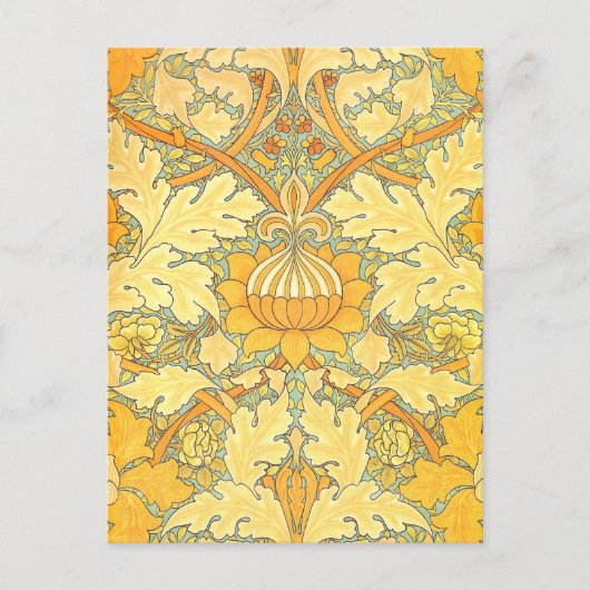 William Morris Wallpaper voor St. James Place Briefkaart (Voorkant)