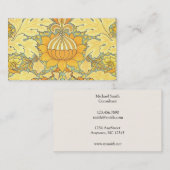 William Morris Wallpaper voor St. James Place Visitekaartje (Voorkant / Achterkant)