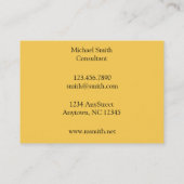 William Morris Wallpaper voor St. James Place Visitekaartje (Achterkant)