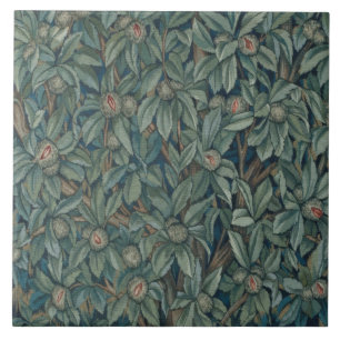 William Morris Walnut Foliage Tapestry Tegeltje