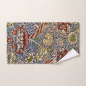 William Morris Wandle Engels Bloemen Damask Design Bad Handdoek (Handdoek)