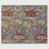William Morris Wandle Engels Bloemen Damask Design Cadeaupapier (Vlak)