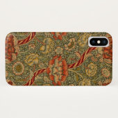 William Morris Wandle Engels Bloemen Damask Design Case-Mate iPhone Case (Achterkant (horizontaal))
