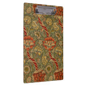 William Morris Wandle Engels Bloemen Damask Design Klembord (Rechts)
