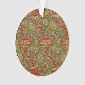 William Morris Wandle Engels Bloemen Damask Design Ornament (voorkant)