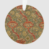 William Morris Wandle Engels Bloemen Damask Design Ornament (voorkant)