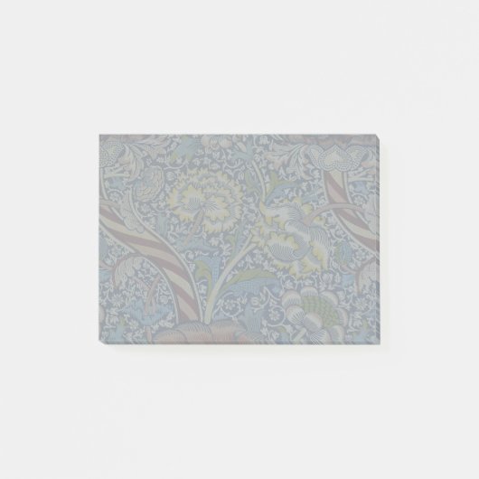 William Morris Wandle Engels Bloemen Damask Design Post-it® Notes (Voorkant)