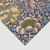 William Morris Wandle Engels Bloemen Damask Design Tissuepapier (Detail)