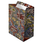 William Morris Wandle Engels Bloemendamaskontwerp Medium Cadeauzakje (Achterkant Gekanteld)