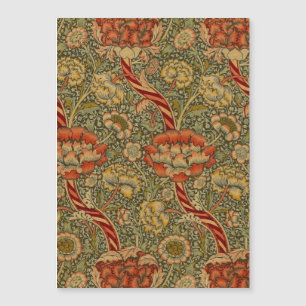 William Morris Wandle Engels Bloemmotief Damast On