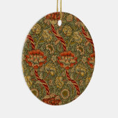 William Morris Wandle English Floral Design Keramisch Ornament (Rechts)