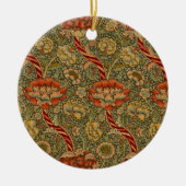 William Morris Wandle English Floral Design Keramisch Ornament (Voorkant)