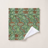 William Morris Wandle Pattern Bad Handdoek (Wasdoekje)