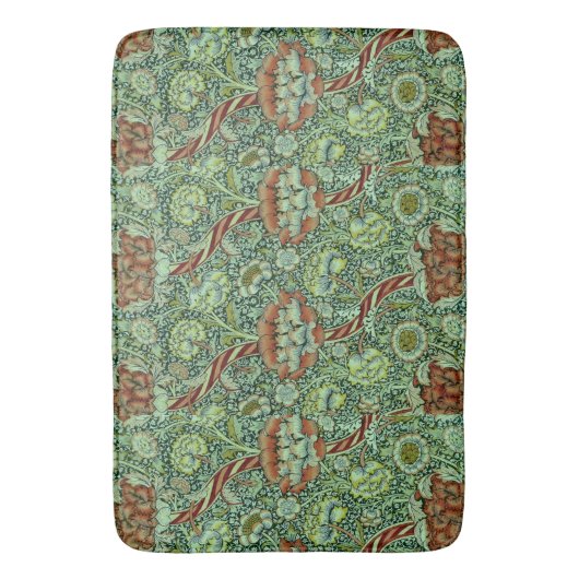  William Morris Wandle Pattern Badmat (Voorkant Verticaal)