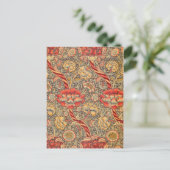 William Morris Wandle voor Chintz Design Briefkaart (Staand voorkant)