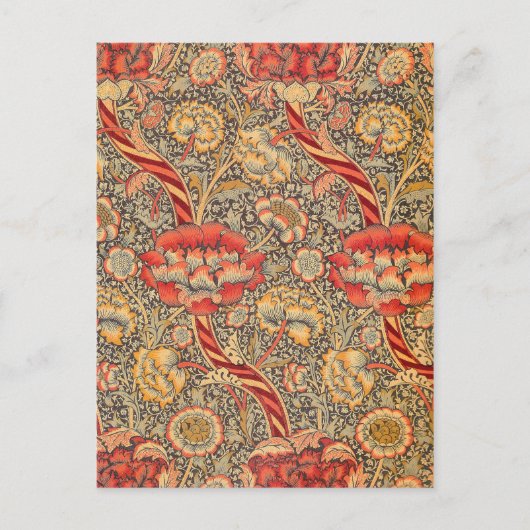 William Morris Wandle voor Chintz Design Briefkaart (Voorkant)