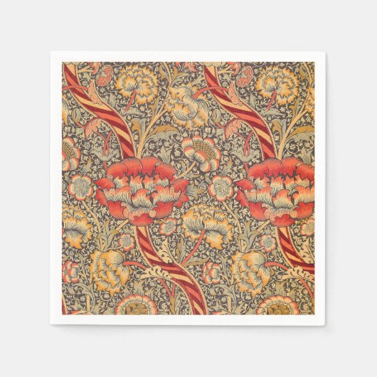 William Morris Wandle voor Chintz Design Servet (Voorkant)