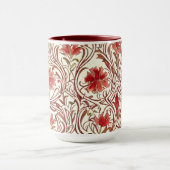 William Morris Waterverf Gold Red Brown Ivory Mok (Midden)