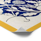 William Morris Waterverf Poster (Hoek)