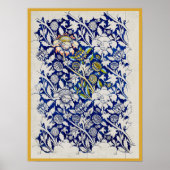 William Morris Waterverf Poster (Voorkant)