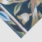 William Morris Waterverf Vogels  Bloemen Tissuepapier (Detail)