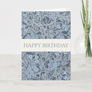 WILLIAM MORRIS WENSKAART "HAPPY BIRTHDAY" KAART