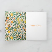 WILLIAM MORRIS WENSKAART "HAPPY BIRTHDAY" KAART (Binnen)