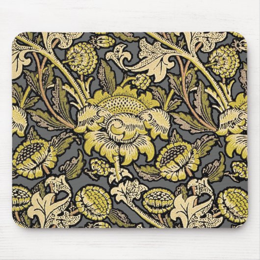 William Morris Wey Behang Bloemmotief Muismat (Voorkant)