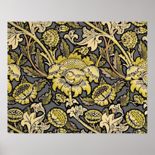 William Morris Wey Behang Bloemmotief  Poster