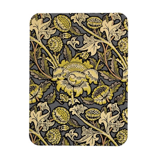 William Morris Wey Bloemrijke Kunst Ambachtelijke Magneet (Verticaal)