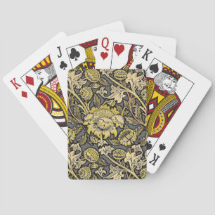 William Morris Wey Bloemrijke Kunst Ambachtelijke Pokerkaarten