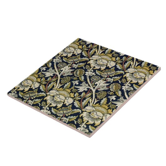 William Morris 'Wey Chintz' Tegeltje (Zijkant)